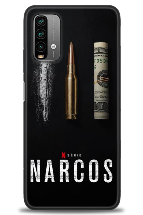 Xiaomi Redmi Note 9 4G Kılıf HD Baskılı Kılıf - Narcos