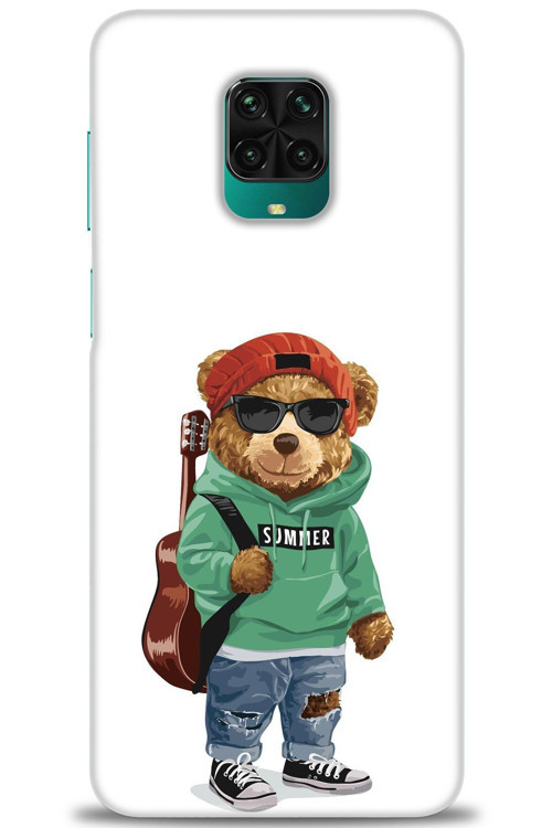 Xiaomi Redmi Note 9S Kılıf HD Baskılı Kılıf - Teddy Bear