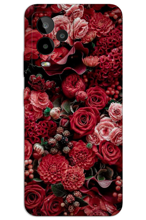 General Mobile GM 24 Pro Kılıf HD Desen Baskılı Arka Kapak - Güller