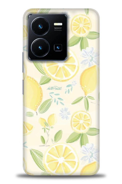 Xiaomi Redmi Note 12 5G Kılıf HD Baskılı Kılıf - Limon