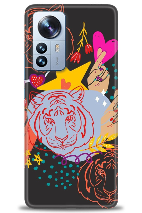 Xiaomi Poco X5 Pro Kılıf HD Baskılı Kılıf - Kaplan