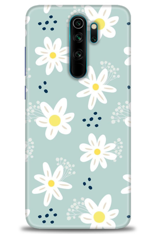 Xiaomi Redmi Note 8 Pro Kılıf HD Baskılı Kılıf - Papatyalar