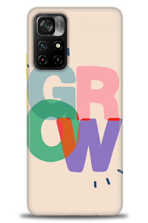 Xiaomi Redmi Note 11 Pro Plus Kılıf HD Baskılı Kılıf - Grow
