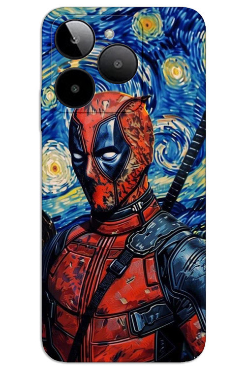 General Mobile GM ERA 30 Kılıf HD Desen Baskılı Arka Kapak - Deadpool