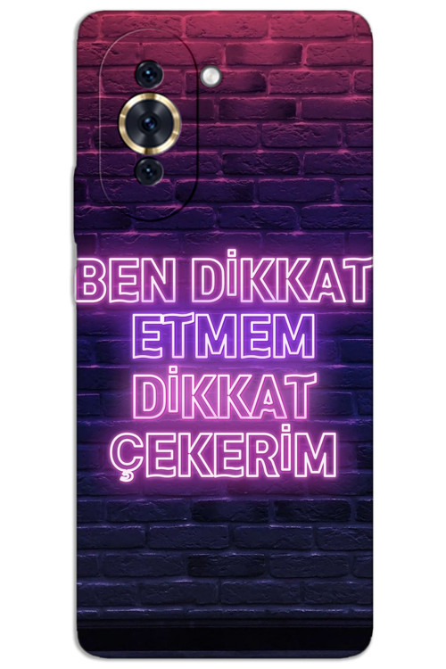Huawei Nova 10 Kılıf HD Desen Baskılı Arka Kapak - Dikkat Çekerim
