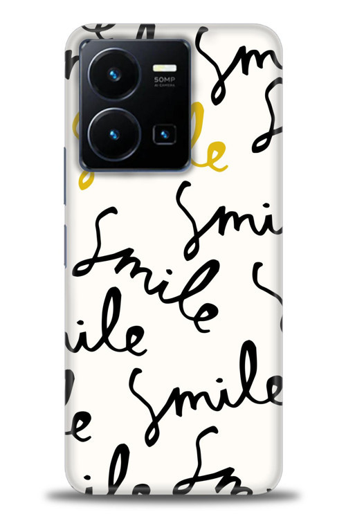 Xiaomi Redmi Note 12 Pro 5G Kılıf HD Baskılı Kılıf - S Smile