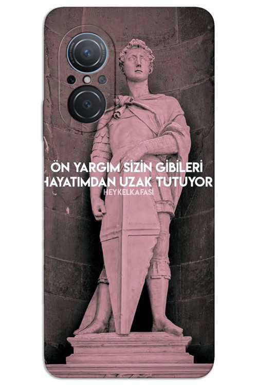 Huawei Nova 9 SE Kılıf HD Desen Baskılı Arka Kapak - Ön Yargım