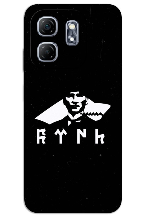İnfinix Hot 50i Kılıf HD Desen Baskılı Arka Kapak - Atatürk Kurt