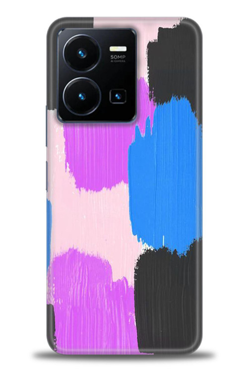 Xiaomi Redmi Note 12 Pro 5G Kılıf HD Baskılı Kılıf - Mor Siyah