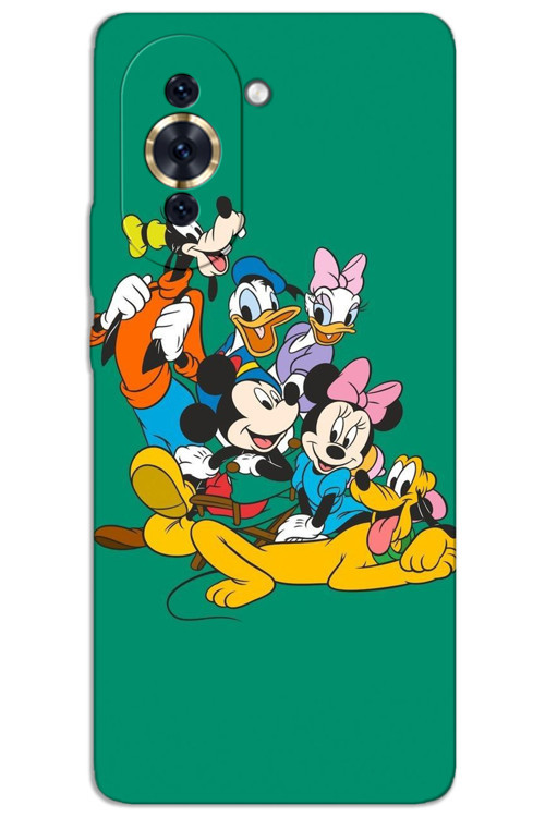 Huawei Nova 10 Pro Kılıf HD Desen Baskılı Arka Kapak - Mickey 1
