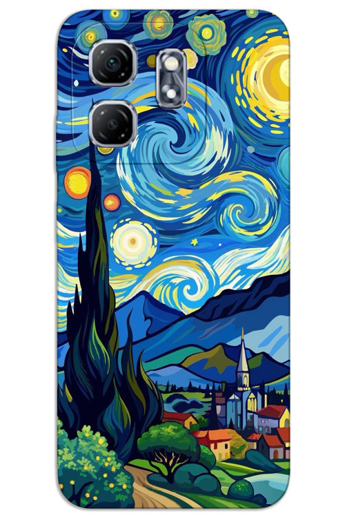 İnfinix Smart 9 Kılıf HD Desen Baskılı Arka Kapak - Tablo