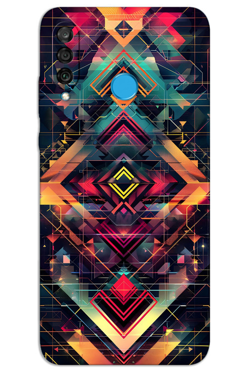 Huawei P30 Lite Kılıf HD Desen Baskılı Arka Kapak - Motif 2