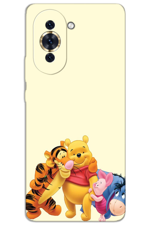 Huawei Nova 10 Pro Kılıf HD Desen Baskılı Arka Kapak - Winnie The Pooh 3