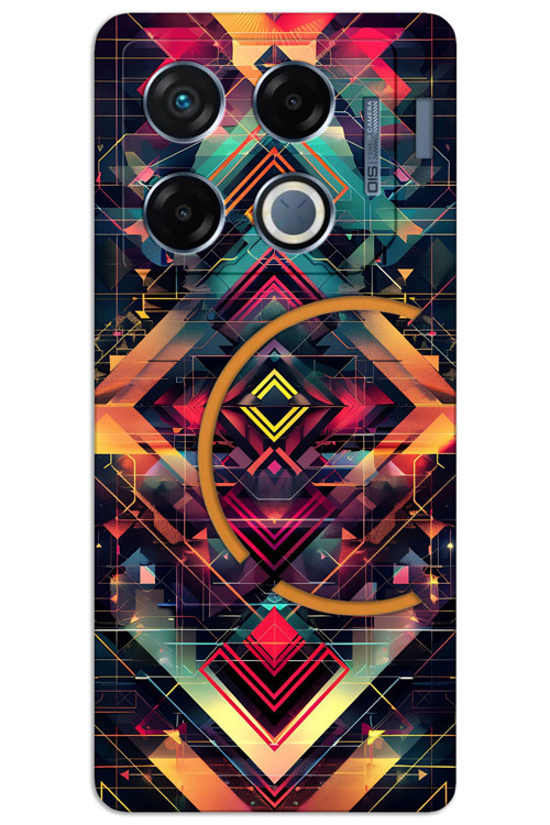 İnfinix GT 20 Pro Kılıf HD Desen Baskılı Arka Kapak - Motif 2