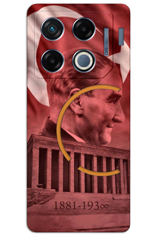 İnfinix GT 20 Pro Kılıf HD Desen Baskılı Arka Kapak - Atatürk Anıtkabir