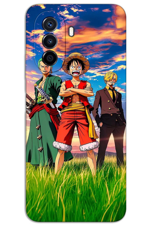 Huawei Nova Y70 Kılıf HD Desen Baskılı Arka Kapak - One Piece 2