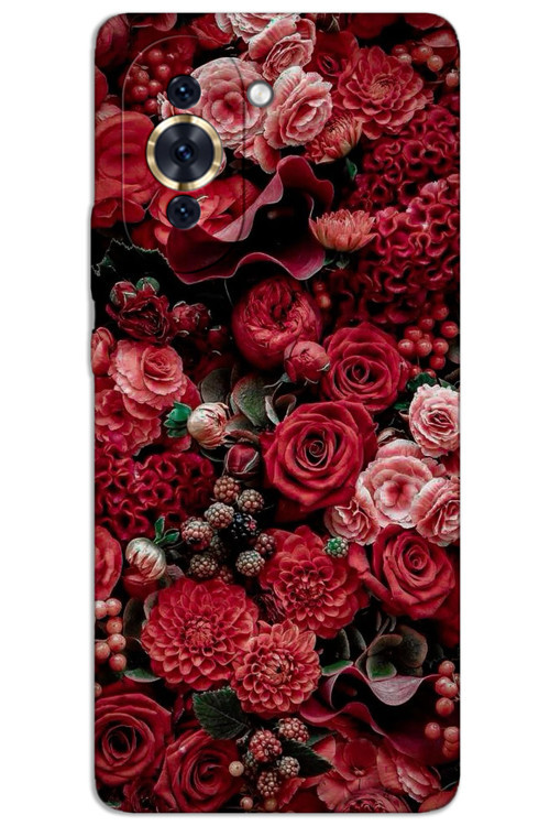 Huawei Nova 10 Pro Kılıf HD Desen Baskılı Arka Kapak - Güller