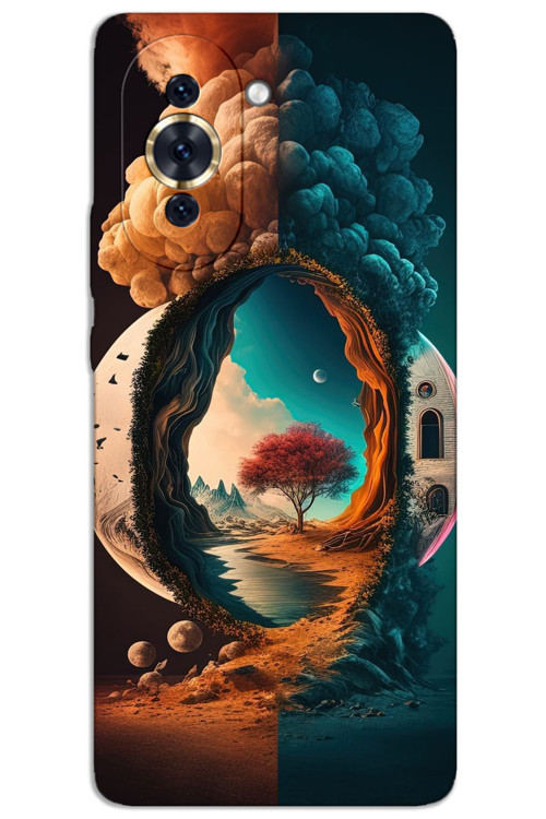 Huawei Nova 10 Kılıf HD Desen Baskılı Arka Kapak - Aydan Gece
