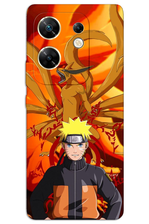 İnfinix Zero 30 4G Kılıf HD Desen Baskılı Arka Kapak - Naruto