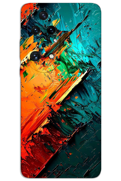 Huawei P50 Pro Kılıf HD Desen Baskılı Arka Kapak - Kristal