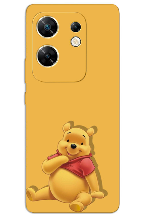 İnfinix Zero 30 4G Kılıf HD Desen Baskılı Arka Kapak - Winnie The Pooh 2