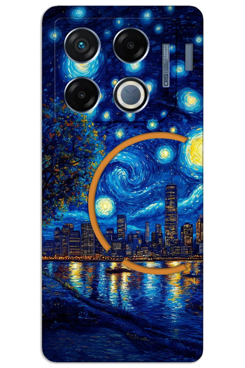 İnfinix GT 20 Pro Kılıf HD Desen Baskılı Arka Kapak - Sanat Sahil