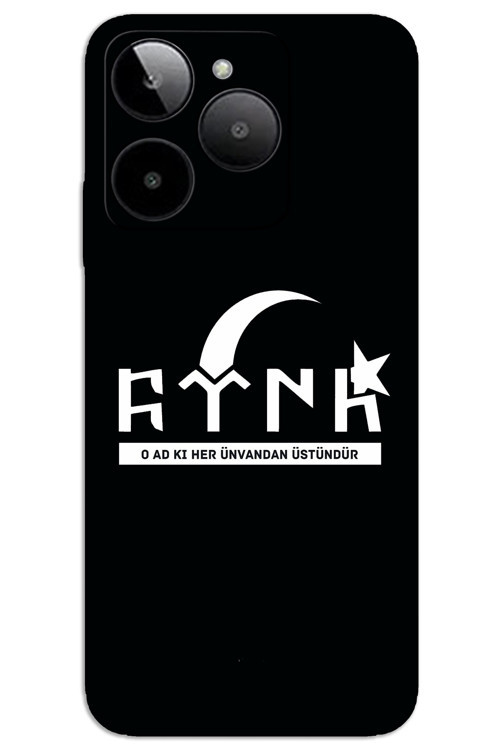General Mobile GM ERA 50 Kılıf HD Desen Baskılı Arka Kapak - Türk