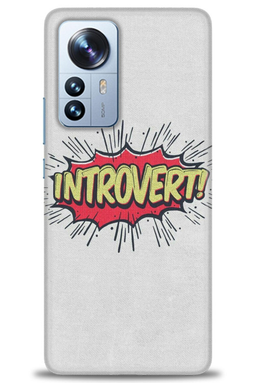 Xiaomi Poco X5 Pro Kılıf HD Baskılı Kılıf - Introvert!