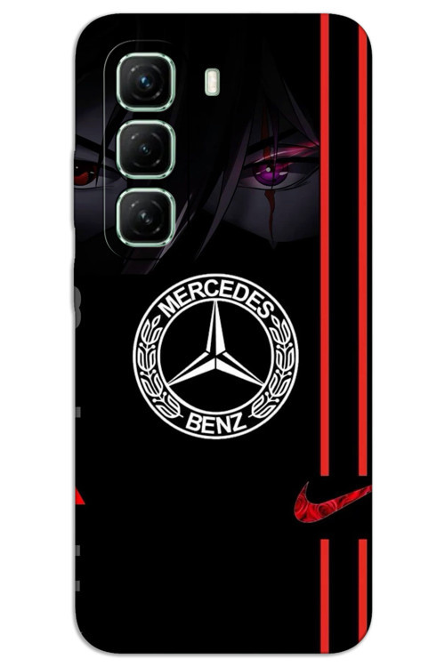 İnfinix Hot 50 4G Kılıf HD Desen Baskılı Arka Kapak - Merceds