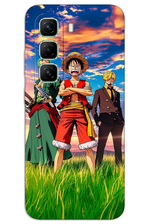 İnfinix Hot 50 5G Kılıf HD Desen Baskılı Arka Kapak - One Piece 2
