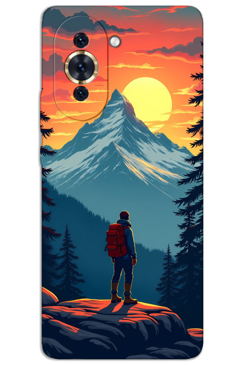 Huawei Nova 10 Pro Kılıf HD Desen Baskılı Arka Kapak - Everest