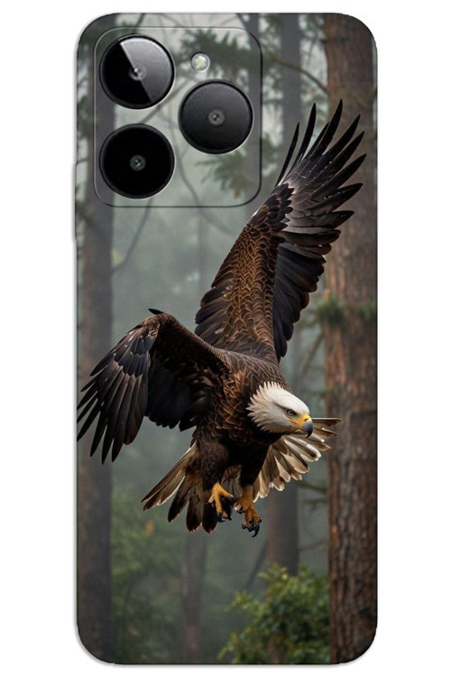General Mobile GM ERA 50 Kılıf HD Desen Baskılı Arka Kapak - Kartal