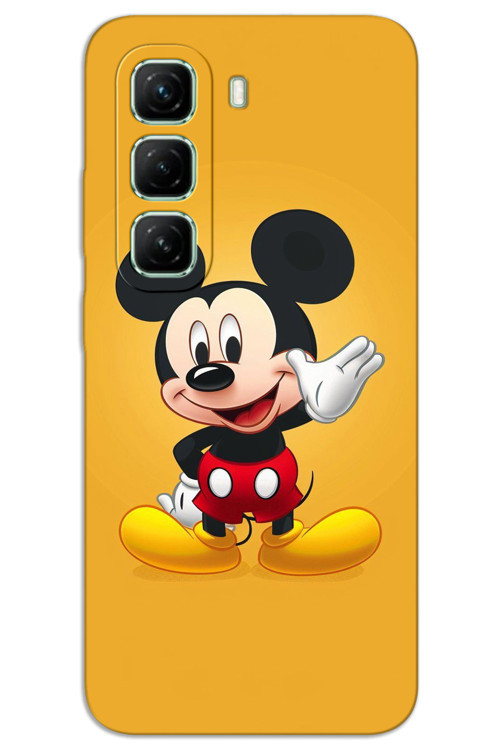 İnfinix Hot 50 5G Kılıf HD Desen Baskılı Arka Kapak - Mickey 3