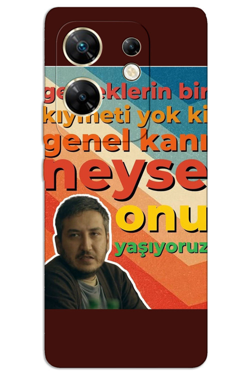 İnfinix Zero 30 4G Kılıf HD Desen Baskılı Arka Kapak - Genel Kanı