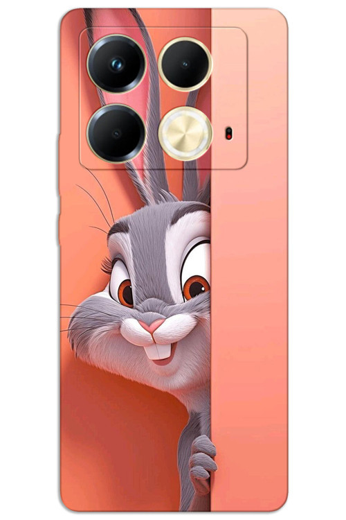 İnfinix Note 40 Pro Plus 5G Kılıf HD Desen Baskılı Arka Kapak - BugsBunny 2
