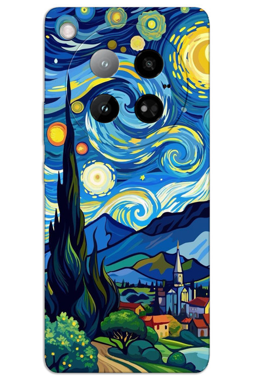 İnfinix Zero 40 4G Kılıf HD Desen Baskılı Arka Kapak - Tablo