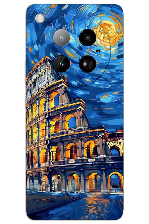 İnfinix Zero 40 4G Kılıf HD Desen Baskılı Arka Kapak - Sanat Roma