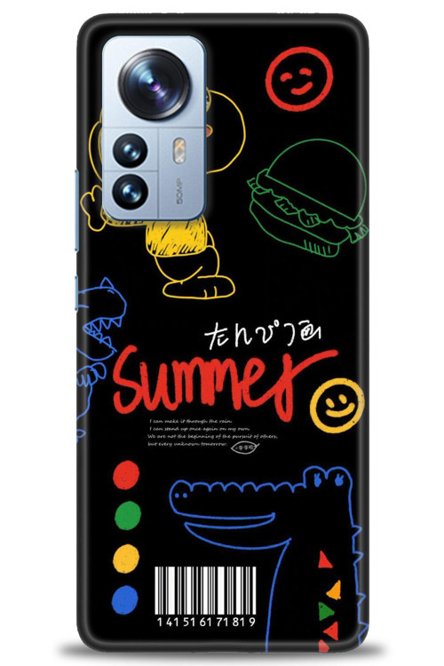 Xiaomi Mi 13 Lite Kılıf HD Baskılı Kılıf - Summer