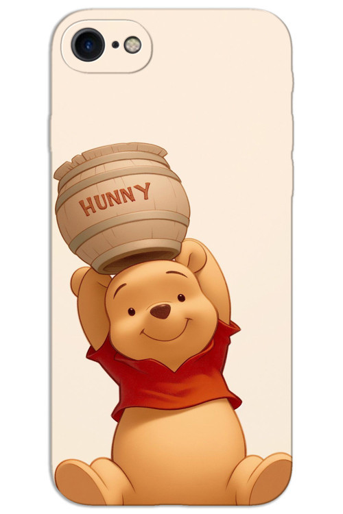 iPhone 8 Kılıf HD Desen Baskılı Arka Kapak - Winnie The Pooh 1