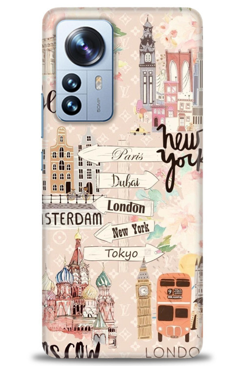 Xiaomi Mi 13 Kılıf HD Baskılı Kılıf - Berlin Set