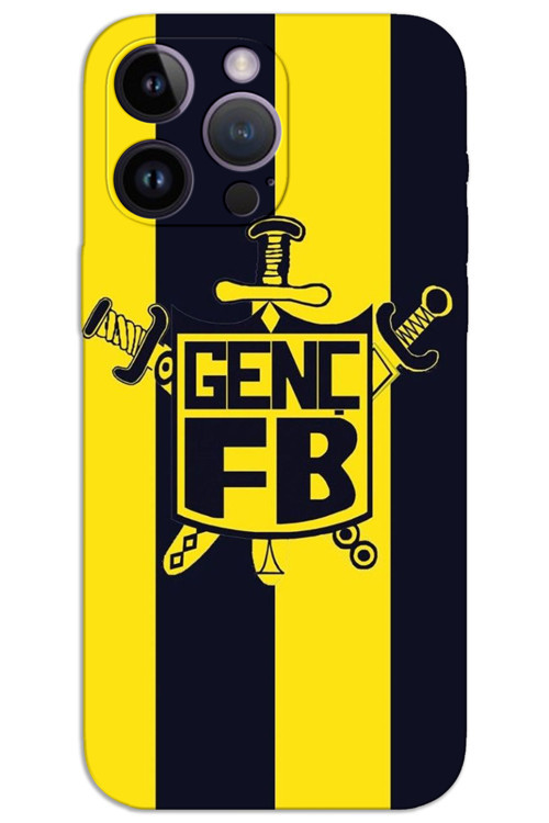 iPhone 14 Pro Max Kılıf HD Desen Baskılı Arka Kapak - GençFB