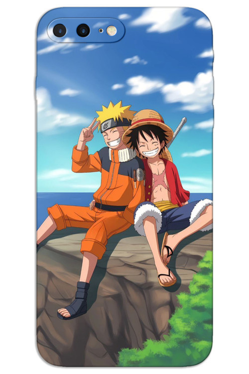 iPhone 7 Plus Kılıf HD Desen Baskılı Arka Kapak - One Piece 3