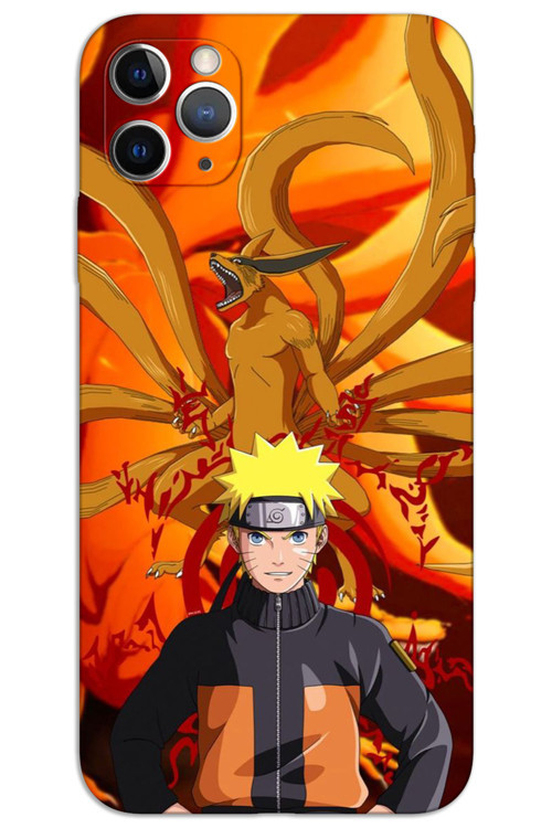iPhone 11 Pro Kılıf HD Desen Baskılı Arka Kapak - Naruto