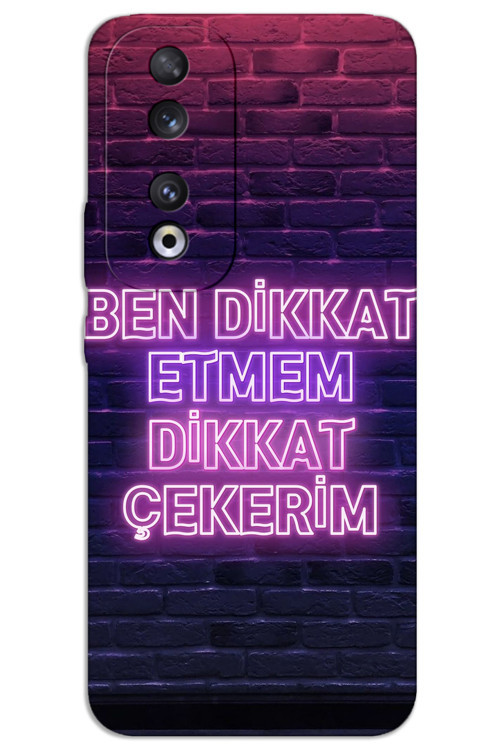 Huawei Honor 90 Kılıf HD Desen Baskılı Arka Kapak - Dikkat Çekerim