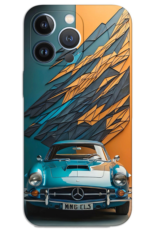 iPhone 13 Pro Max Kılıf HD Desen Baskılı Arka Kapak - Merce