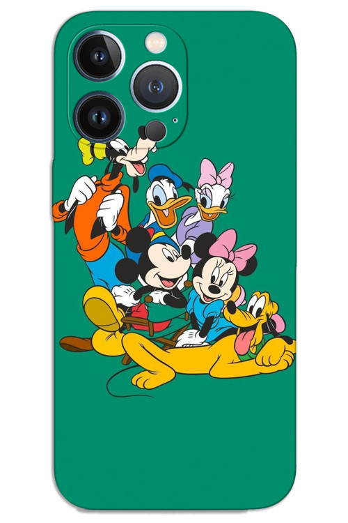 iPhone 13 Pro Kılıf HD Desen Baskılı Arka Kapak - Mickey 1