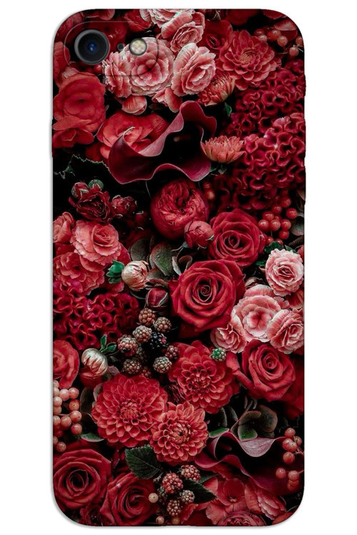 iPhone 7 Kılıf HD Desen Baskılı Arka Kapak - Güller
