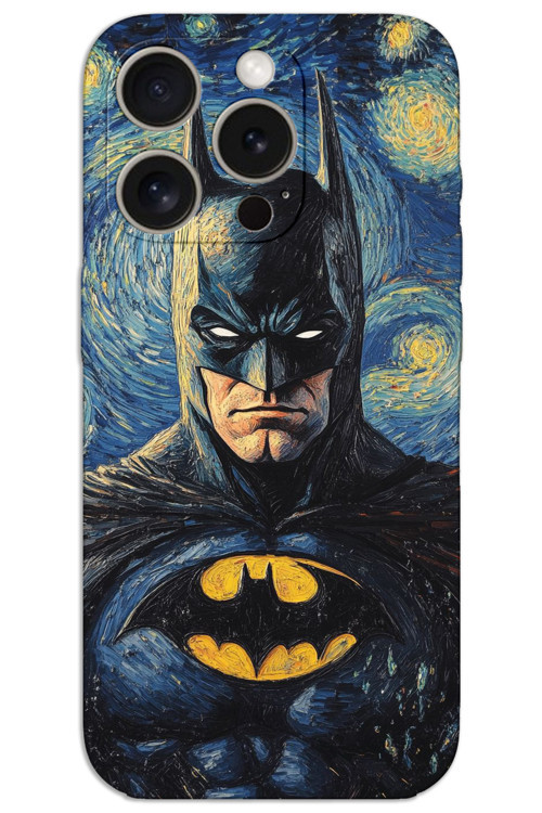iPhone 15 Pro Kılıf HD Desen Baskılı Arka Kapak - Batman