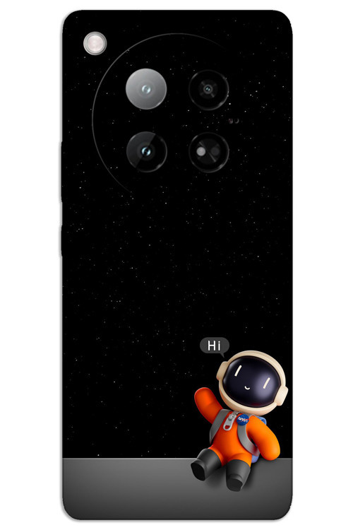 İnfinix Zero 40 4G Kılıf HD Desen Baskılı Arka Kapak - Astronot Hi