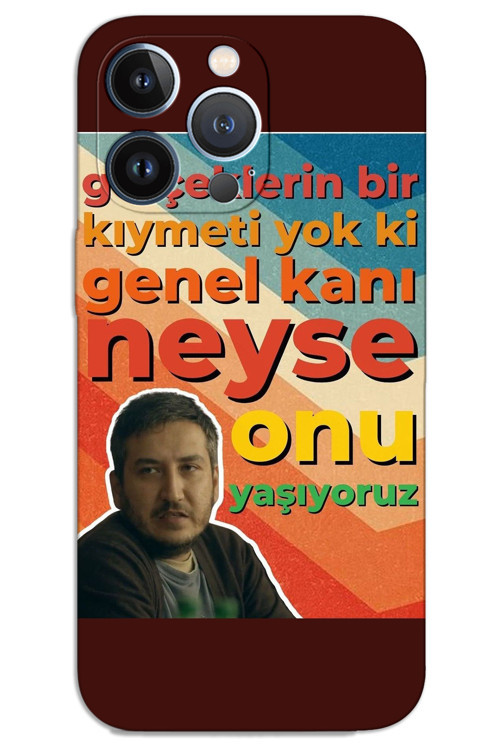 iPhone 13 Pro Max Kılıf HD Desen Baskılı Arka Kapak - Genel Kanı